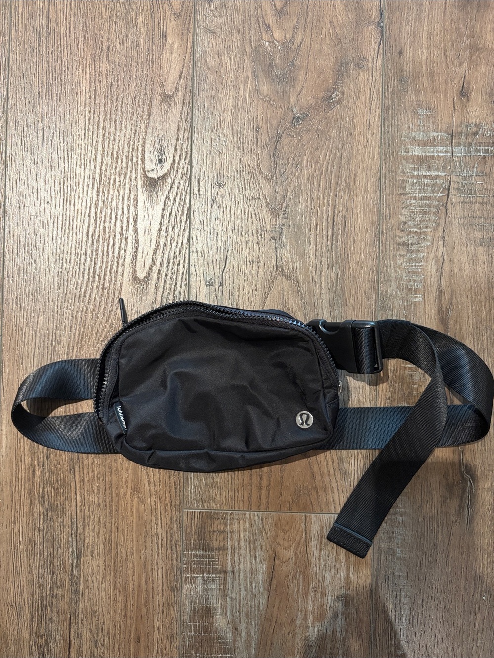 lululemon Black Waist Belt Bag